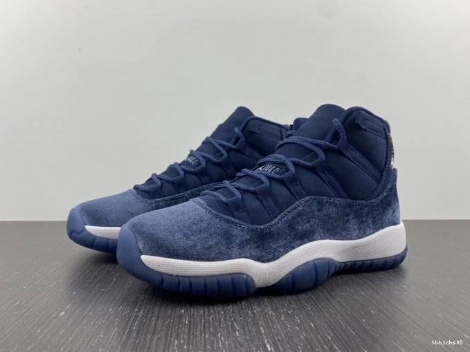 TBkick Air Midnight WMNS Jordan Velvet 11 AR0715-441 Navy 0728